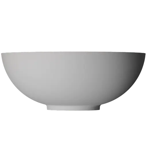 Раковина матовая накладная Amidicon Atol 410 из литого камня ATOL_41 _MAT, Белый матовый - фото 3