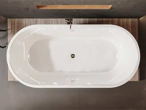 Ванна Mraggo Helga 1500x850 глянцевая 0002545 Белый - фото 6