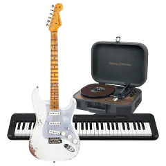 Музичні інструменти та обладнання