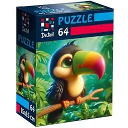 Пазли VLADI TOYS Пташеня в джунглях DT1234-17