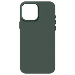 Силиконовый чехол для Apple iPhone 15 Pro Max, ICON2 Case, зеленый, противоударный, панель, защита всего корпуса, матовая поверхность Soft Touch, выступает над дисплеем, совместим с защитными стеклами и пленками, с микрофиброй, ArmorStandart (ARM70532)