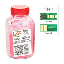 Тонер Canon MF610/630 35г Magenta +chip AHK (3203122)