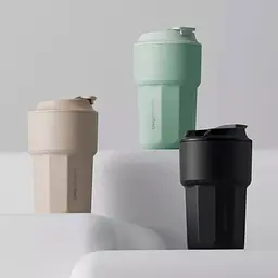 Термокухоль DailyElements Drink Cup 420мл White (DE08BH003) [106767] - мініатюра 5