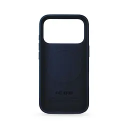 Силиконовый чехол с MagSafe для Apple iPhone 17 Pro, ICON2 MagCase, синий, противоударный, панель с мягкой подкладкой, защита всего корпуса, поддержка беспроводной зарядки, совместим с защитными стеклами и пленками, ArmorStandart (ARM86676) - мініатюра 2