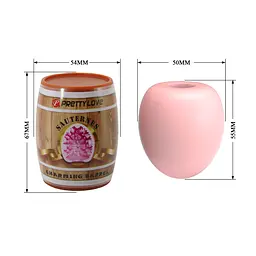 Мастурбатор Pretty Love Sauterne Charming Barrel Pink - мініатюра 7