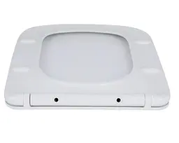 Сидіння для унітазу Qtap Crow 490 з мікроліфтом Slim Duroplast, Quick Release QT99SC5171W - мініатюра 4