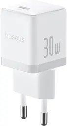 Зарядний пристрій Baseus Palm Fast Charger 1C 30W EU moon white (P10111605213-00)
