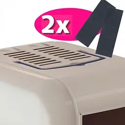 Закритий туалет для котів Ferplast MAXI BELLA CABRIO - мініатюра 4