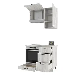 Комплект кухоннний Idea Н-23 100 см Бетон - мініатюра 2