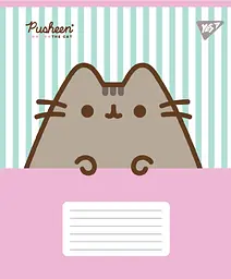 Набір зошитів шкільних YES А5/12 лінія Pusheen Candy 25 шт (767598) - мініатюра 2
