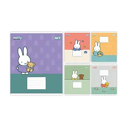 Зошит Yes My Miffy А5 12 аркушів лінія (768652), в асортименті