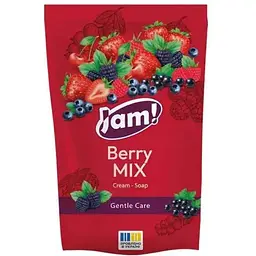 Крем-мило рідке JAM 300мл дой-пак Berry MIX з гліцерином