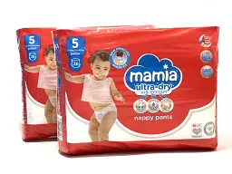 Підгузки-трусики Mamia Розмір 5, 12-18 кг, 72 шт