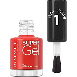 Гель-лак для нігтів Rimmel Super Gel, відтінок 097 (Party Till Sunset), 12 мл - мініатюра 2