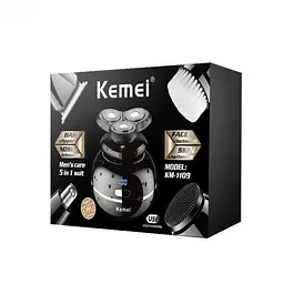 Електробритва Kemei Km-1109 (сухе та вологе гоління) - мініатюра 9