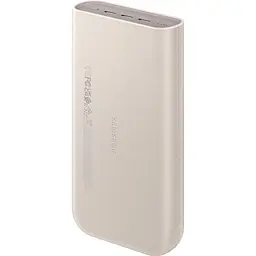 Зовнішній акумулятор Samsung 20000 mAh 45W Beige (EB-P4520XU) [113280] - мініатюра 3