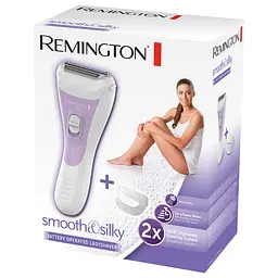 Бритва електр. сіткова Smooth&Silky, АААx2, сух.+волог., жіночий тример, біло-фіолетовий Remington teh0017931 - мініатюра 6