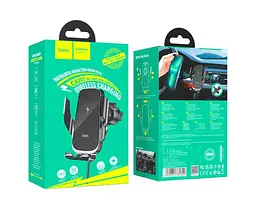 Автотримач із бездротовою зарядкою HOCO CA202 Акумулятор 90 mAh для повітроводу - мініатюра 8