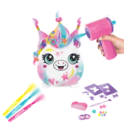 Набір DIY AIRBRUSH PLUSH - Hair'iffic "Зроби зачіску - Принцеса" з іграшковим аерографом CanalToys Art.AIR040/1 - мініатюра 7