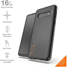 Протиударний чохол GEAR4 Battersea D3O для Samsung Galaxy S10 (6.1") Black - мініатюра 2