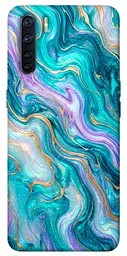TPU чохол Demsky Mermaid marble для Oppo A91