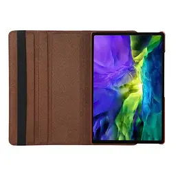 Чохол-книжка для планшета Samsung Galaxy Tab A9 Plus SM-X210 SM-X216B поворотний 360 Коричневий - мініатюра 3