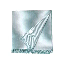 Рушник Lotus Home Pestemal - Argosa stripe 85x175 emerald смарагдовий - мініатюра 2