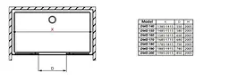 Душові двері Radaway Idea Black DWD 150 см 387125-54-01 - мініатюра 3