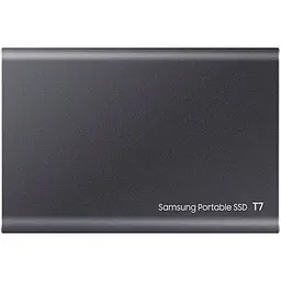 Зовнішній SSD накопичувач Samsung T7 2TB Titan Gray (MU-PC2T0T/WW) [91905] - мініатюра 2