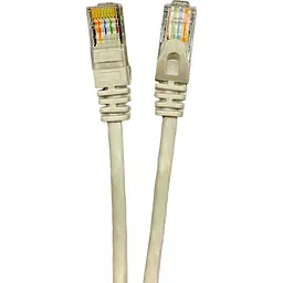Патч-корд 15м UTP cat.5e, CCA, 24AWG, gray GEAR (GPC-UTPCCARJ45-15G) - мініатюра 2