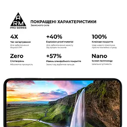 Захисне скло на Motorola G32/G62 5G з олеофобним покриттям, Pro, повне проклеювання, антистатичний і пиловідштовхуючий шар, 9H, самоклеючеся, 2.5D, на весь екран, антистатичний клей, ArmorStandart (ARM60623) - мініатюра 5