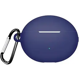 Чохол-накладка DK Silicone Candy Friendly з карабіном для Huawei FreeBuds 5i (014788) (dark blue)