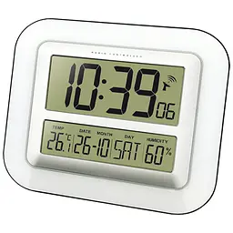 Годинник настінний Technoline WS8006 Silver (WS8006), Сріблястий