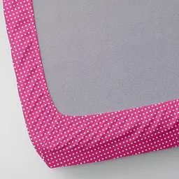 Набір простирадл на резинці Cosas M&M Dots 60х120х12 см (SetSheet_DropMint_DropMalina_120x60) - мініатюра 7