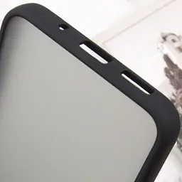 Чохол TPU+PC Lyon Frosted для Infinix Smart 9 4G / Hot 50i Black - мініатюра 6