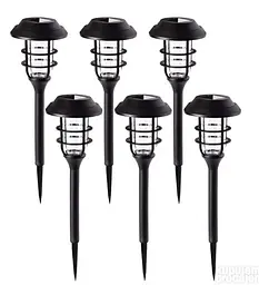 Вуличні садові сонячні світильники Solar Lawn Lamp X20 6 шт. на сонячних батареях підсвічування газону - мініатюра 5