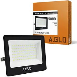 Прожектор світлодіодний A.GLO GL-22-50 50 W 6400 K - мініатюра 2