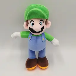 М'яка іграшка Луїджі з Супер Маріо Super Mario - мініатюра 2