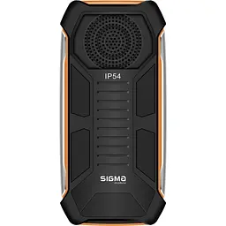 Мобільний телефон Sigma X-style 323 RAIN Black-Orange (4827798885727) - мініатюра 3