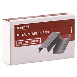 Скоби для степлерів Axent Pro 10/15 1000 шт. (4311-A) - мініатюра 2