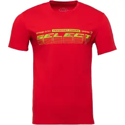 Футболка Select T-Shirt Graded Logo L Red