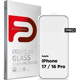 Скло захисне Armorstandart Pro Apple iPhone 17 / 16 Pro (ARM86210)