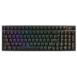 Клавіатура ASUS ROG Strix Scope II X NX Snow V2 ABS USB UA Black (90MP037A-BKMA00) - мініатюра 4