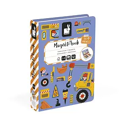 Магнітна книга Будівництво 70ел Janod det0017676 - мініатюра 3