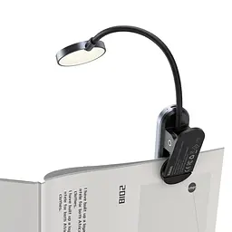 Настільна лампа Baseus Comfort Reading Mini Clip Lamp Dark Gray (DGRAD-0G) [67870] - мініатюра 4