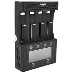ЗУ універсальне Liitokala Lii-600, АЗУ+СЗУ, 4 канали, LCD дисплей, підтримує Li-ion, Ni-MH та Ni-Cd AA (R6), ААA (R03), AAAA, С (R14)
