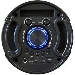 Портативна колонка ZQS-6210W музична колонка акумуляторна мікрофон пульт 50 Вт - мініатюра 3