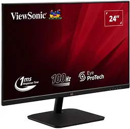 Монітор 23.8" ViewSonic VA2432-H-2 (VA2432-H-2) 1920x1080 (FullHD) IPS 100 Hz - мініатюра 2