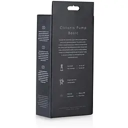 Ручна вакуумна помпа для клітора SAIZ Clitoris Pump Basic - мініатюра 3