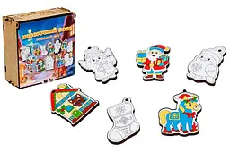 Новорічний бокс Puz-01236 "Розфарбуй сам" PuzzleOk